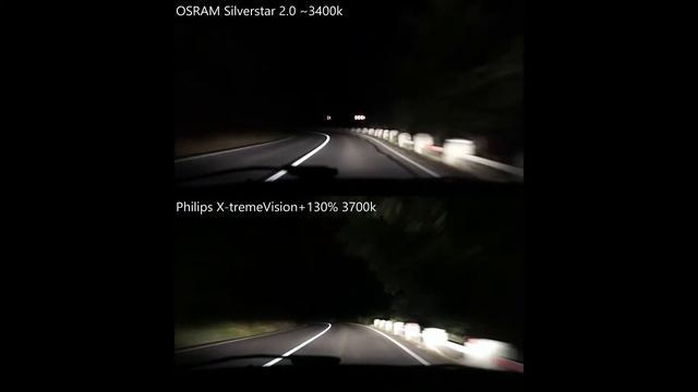 OSRAM Silverstar 2.0 vs Philips X-tremeVision +130% смотреть онлайн