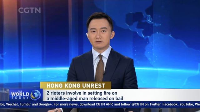 Two people accused of setting a man on fire granted bail in Hong Kong смотреть онлайн