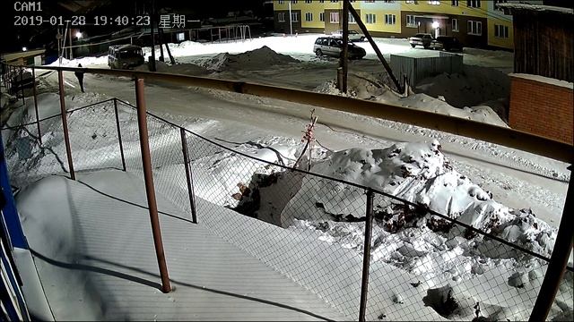 Techege H.265 1080P PoE 48V CAM1 evening man смотреть онлайн