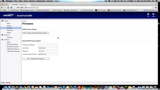 SonicWall N Stand Alone Mode Set Up смотреть онлайн
