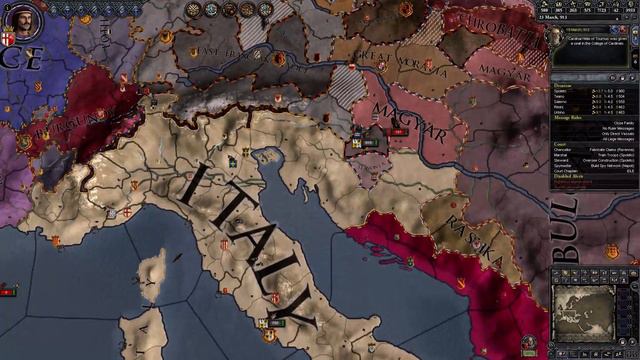 Crusader Kings 2 | Conclave | Italian Empire Multiplayer | Part 19 смотреть онлайн