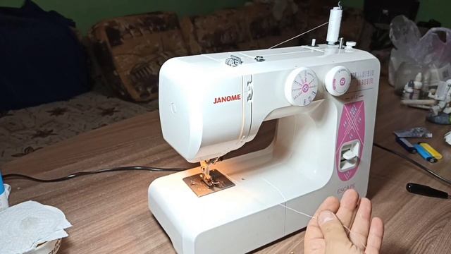 Швейная машина Janome V 12 Escape . После ремонта смотреть онлайн