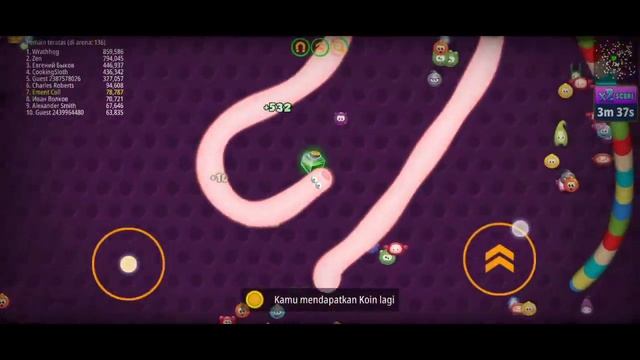 Worms Zone.io 01 Troll Hack Slither Snake With Best Score Top 1 Epic WormsZoneio Gameplay#2 смотреть онлайн