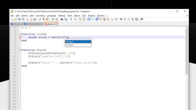 Teardown Scripting Tutorial - Part 7 - Multiple scripts and the registry смотреть онлайн