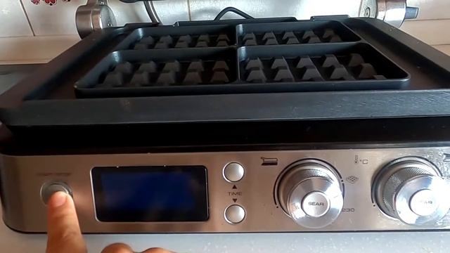 Творожные нежные вафли на мультигриле Delonghi смотреть онлайн
