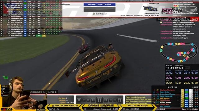 24 HOURS OF DAYTONA! СТАРТ! [мы сошли с дистанции] смотреть онлайн