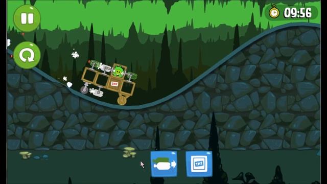 Bad Piggies - Ground Hog Day Level 1-IV (Lost Cap); Solution Capturing смотреть онлайн