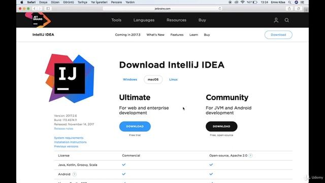 Kotlin Dersleri #3 - Intellij IDE Kurulumu смотреть онлайн