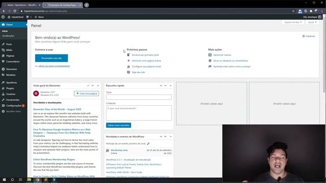 Melhor Tema Wordpress 2021 Grátis com Elementor: Tema Hello смотреть онлайн