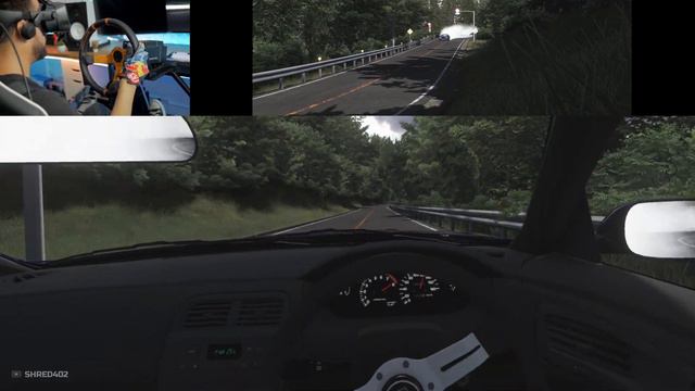 Assetto Corsa - Drifting Mt. Akina - DWG S14 - VR & Motion Rig смотреть онлайн