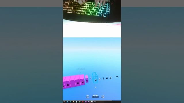 Roblox Typing Racer Game 140 Wpm