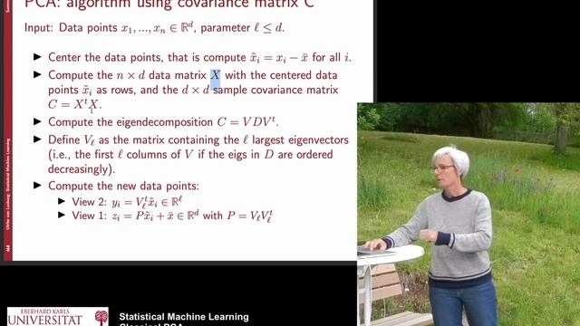 Statistical Machine Learning Part 25 - Principle Component Analysis смотреть онлайн
