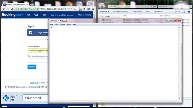 Booking Change Password CSRF (Account Hijacking) смотреть онлайн