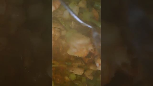 Cooking Prawns With Vegetables Curry смотреть онлайн