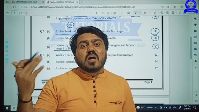 SCRIPTING LANGUAGE PYTHON IMP MODEL PAPER FOR DIPLOMA SEM 3 COMPUTER || DIPLOMA SEM 3 COMPUTER IMP смотреть онлайн