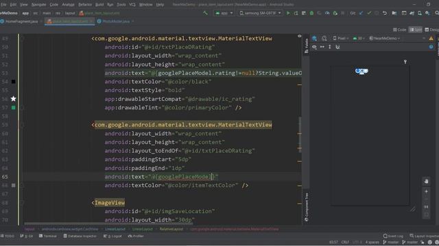 Near Me| Show Places in RecyclerView Using SnapHelper & Animate Map Using Current Focus Item Part 1 смотреть онлайн