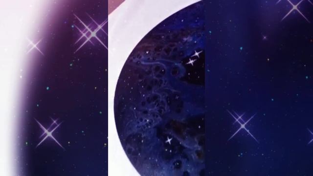 Акриловая заливка. Космос? смотреть онлайн