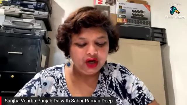 Sanjha Vehrha Punjab Da with Sahar Raman Deep 9/21/22 смотреть онлайн