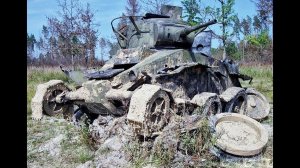 Через 68 лет танк извлекли из болота. В баках плескалось горючее, а в башне нашли трофейный шоколад