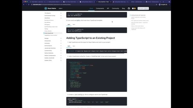 Bootstrapping a Basic React Native Project смотреть онлайн