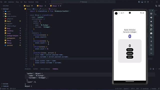 React Native - Redux Toolkit Kullanımı # 2 (action-payload) смотреть онлайн