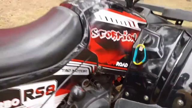 Обзор на квадроцикл Comman Scorpion 200cc. Минусы после эксплуатации смотреть онлайн