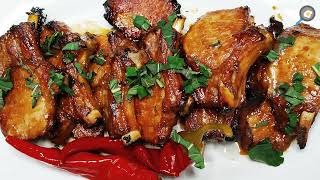 Свиные РЕБРЫШКИ в духовке. Горчично - Медовый маринад!.mp4