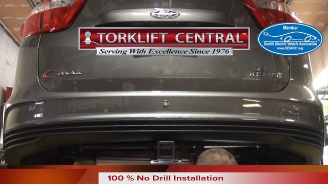 2012-2018 Ford C-Max EcoHitch® Hidden Trailer Hitch-Torklift Central смотреть онлайн