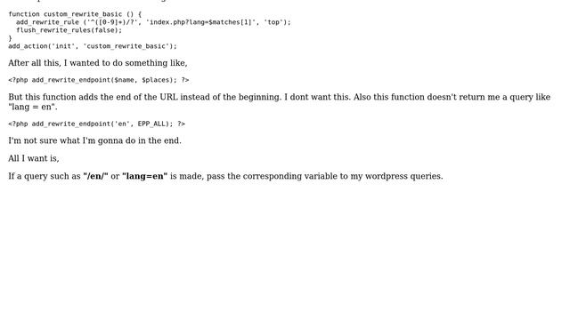 Wordpress: Adding URL prefix for foreign language support смотреть онлайн