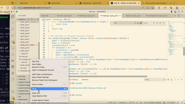Advent of Code 2021 - Day 10, Part 1 | ChatGPT and Bing смотреть онлайн