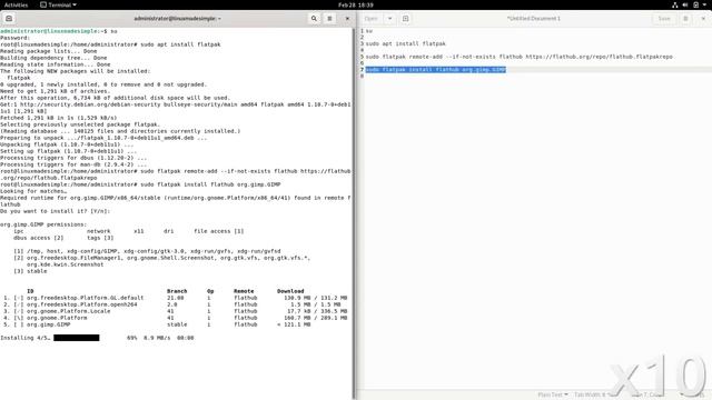 How to install Gimp on Debian 11 смотреть онлайн