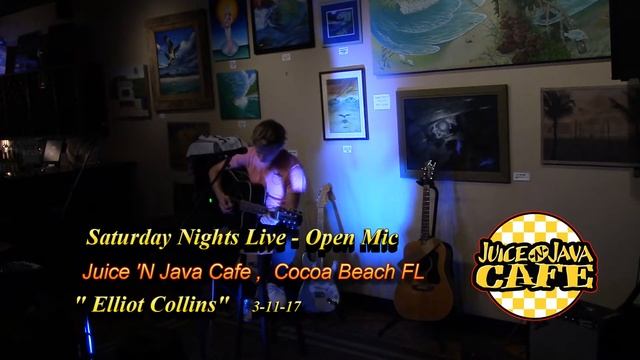 Elliott Collins @ Juice 'N Java Cafe Open Mic 3-11-17 смотреть онлайн