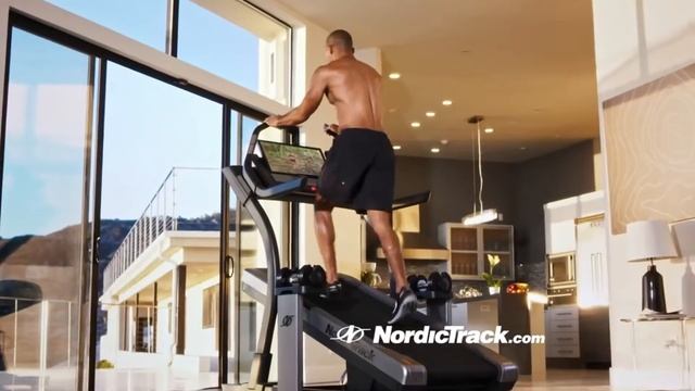 Беговая дорожка NordicTrack X22i наклонная смотреть онлайн