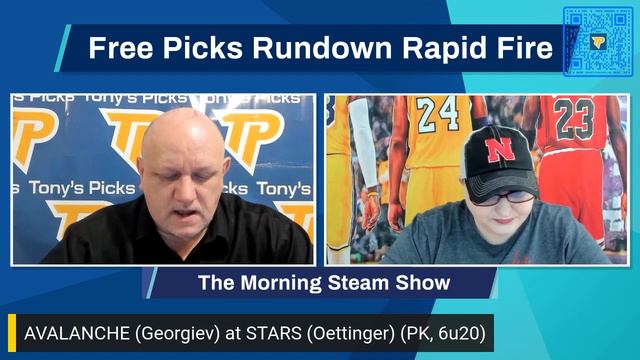 Colorado Avalanche vs Dallas Stars 3/4/2023 FREE NHL Picks and Previews on Morning Steam Show смотреть онлайн