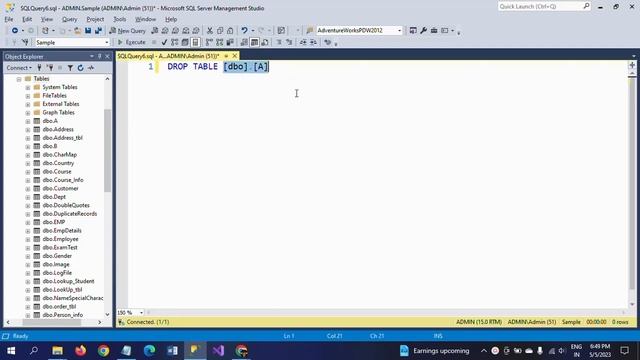 SQL SERVER||Can we Delete Multiple tables with one DROP statement? смотреть онлайн