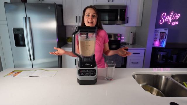 Licuadora Ninja Professional Blender 1000 con Auto-iQ CO650B BL-610 unboxing reseña y primer uso смотреть онлайн