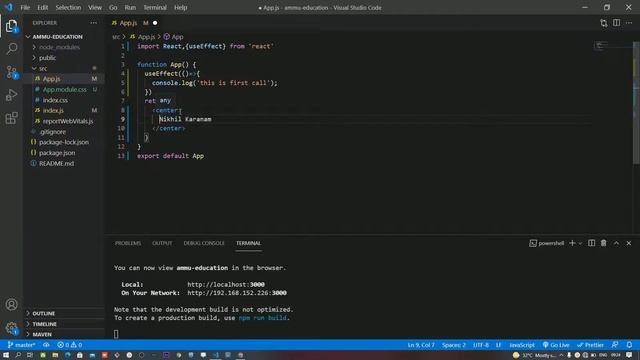 UseEffect & ComponentDidMount in React Js - 2 смотреть онлайн