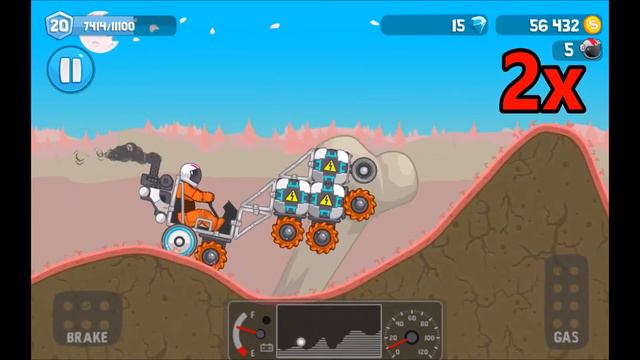 RoverCraft. Лёгкое прохождение миссии. (выпуск 8) смотреть онлайн