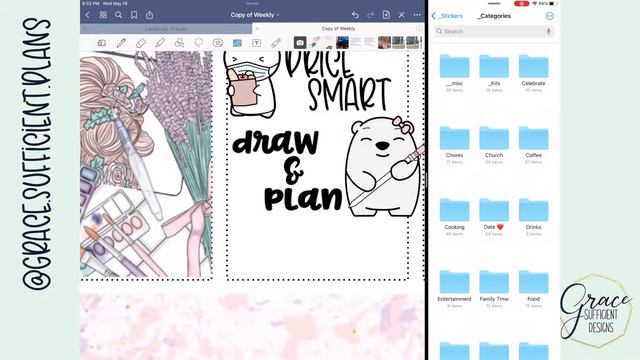 🔅 Rewind Digital Plan With Me feat. Pink Planner Shop [May 17-23] 🔅 смотреть онлайн