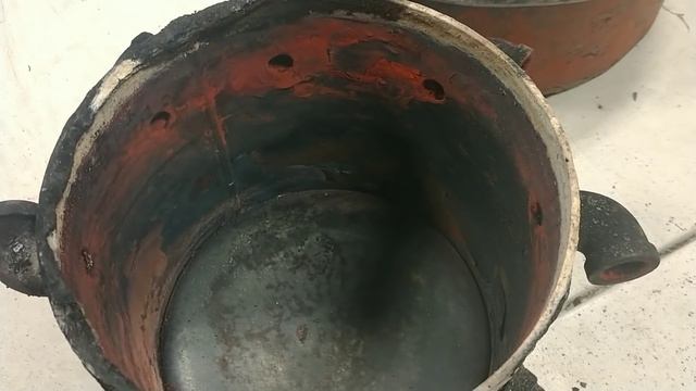 Waste Oil Vortex Burner, with dimensions. смотреть онлайн