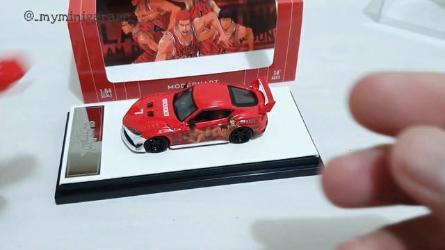 Slam Dunk Toyota GR Supra A90 with Miyagi figure / MODERNART / Unboxing #slamdunk смотреть онлайн