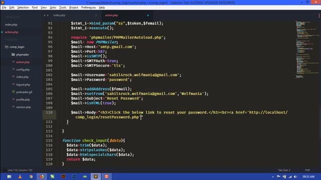 #6 Forgot Password System Using PHP | Complete User Registration & Login System Using PHP & Ajax смотреть онлайн