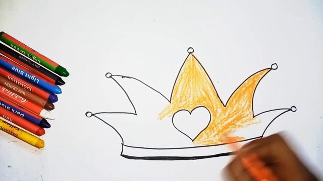 Drawing shapes for children Prince Crown / Рисование фигур для детей 2022 смотреть онлайн