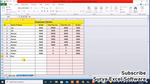 Daily Expenses Excel Sheet | Download Free | смотреть онлайн