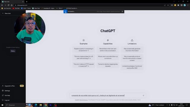 COMO USAR O CHAT GPT POR COMANDO DE VOZ смотреть онлайн