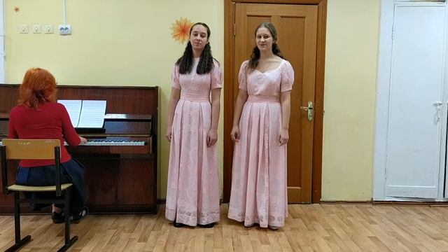 Иванцова Злата и Пискунова Екатерина 15 лет МБУДО ДМШ 10 г.Новосибирск