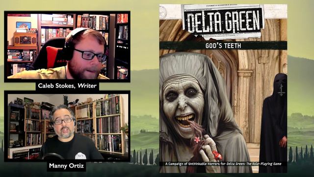 Discussing Delta Green: God's Teeth with writer Caleb Stokes смотреть онлайн