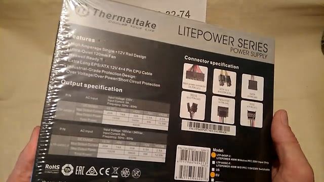 Блок питания Thermaltake Litepower 450W (LTP-0450P-2) в Баку / Bakida смотреть онлайн