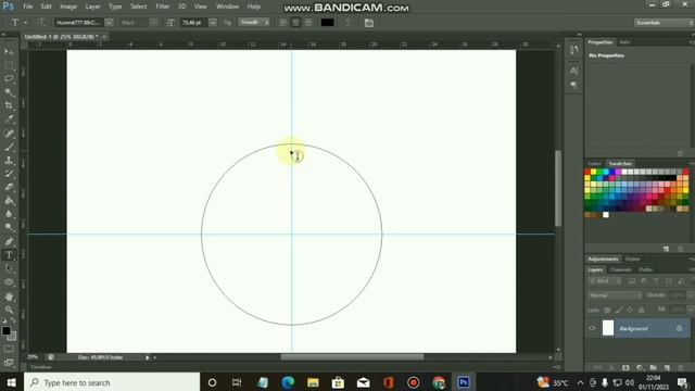 TUTORIAL TULISAN MELINGKAR DI PHOTOSHOP #sablon #tutorial #design смотреть онлайн