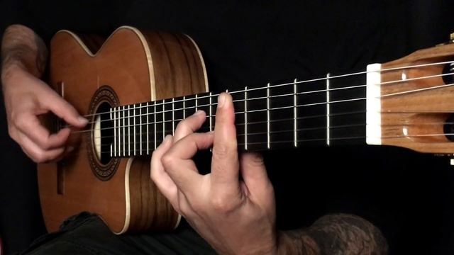 DEPECHE MODE "Enjoy the Silence" Ben Woods - Ortega BWSM2 Flamenco guitar смотреть онлайн